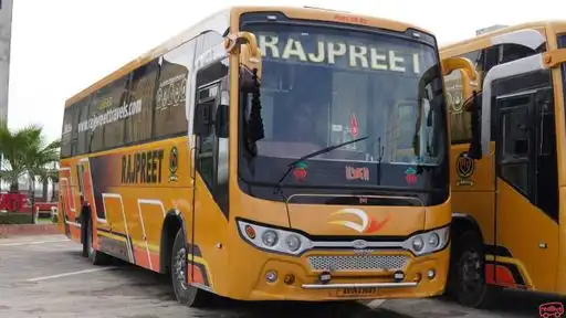 Rajpreet Travels and cargo Bus-Front Image