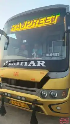 Rajpreet Travels and cargo Bus-Front Image