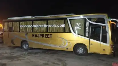 Rajpreet Travels and cargo Bus-Side Image