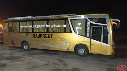 Rajpreet Travels and cargo Bus-Side Image