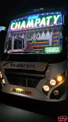 Champaty Travels Bus-Front Image