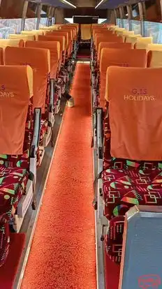 G.T.SHolidays Bus-Seats layout Image