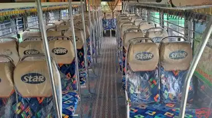 Star Bus Service Bus-Seats layout Image
