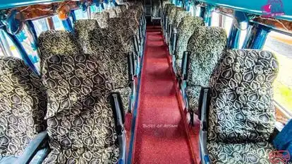 Maa Laxmi Bus-Seats layout Image