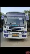 New Mazda Travels Bus-Front Image