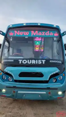 New Mazda Travels Bus-Front Image