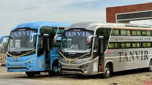 Tanvir Travels Bus-Front Image