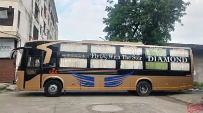 Diamond tours and travels  Bus-Side Image
