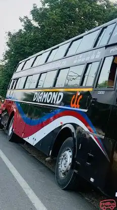 Diamond tours and travels  Bus-Front Image