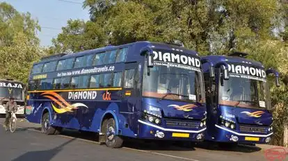 Diamond tours and travels  Bus-Side Image