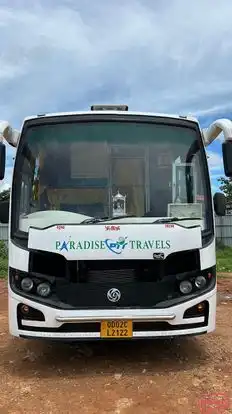 Paradise Tours N Travels Bus-Front Image