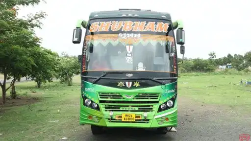 Shubham Tours And Travels Bus-Front Image