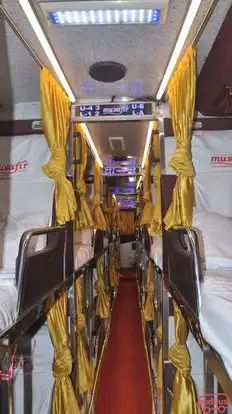 Musafir Travels Bus-Seats layout Image