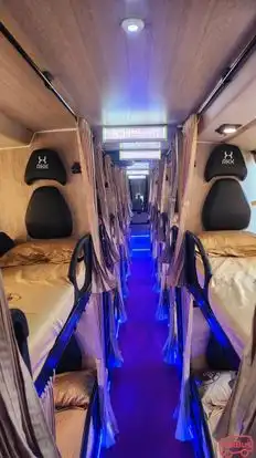 RKK Travels Bus-Seats layout Image