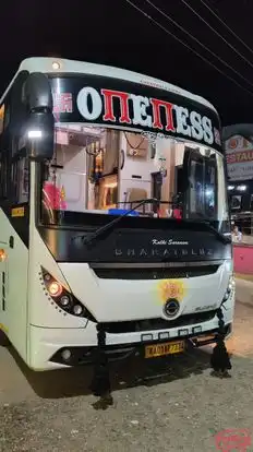 Oneness Tours And Travels Bus-Front Image