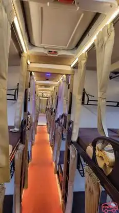 Oneness Tours And Travels Bus-Seats layout Image