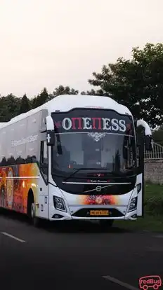 Oneness Tours And Travels Bus-Front Image