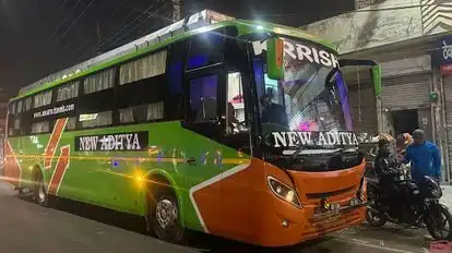 New Aditya Travels Bus-Side Image