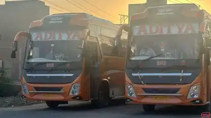 New Aditya Travels Bus-Front Image