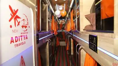 New Aditya Travels Bus-Seats layout Image