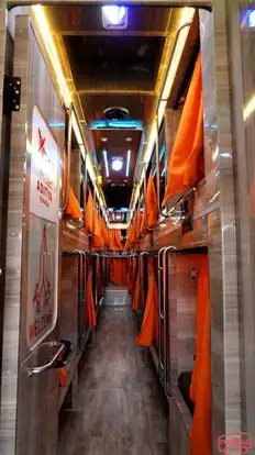New Aditya Travels Bus-Seats layout Image