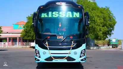 Kissan Travels Bus-Front Image