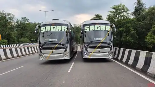 Sagar transport  Bus-Front Image