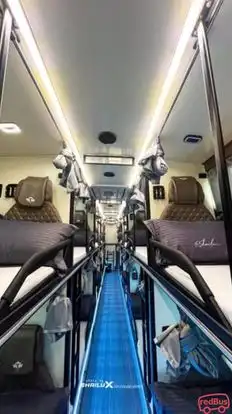 Sagar transport  Bus-Seats layout Image