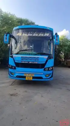 Arhaan Travels Bus-Front Image