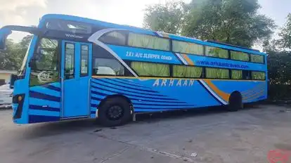Arhaan Travels Bus-Side Image