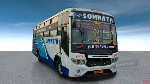 Prince Travels and Cargo Bus-Front Image