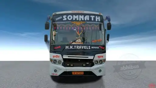 Prince Travels and Cargo Bus-Front Image