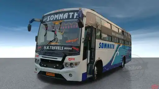 Prince Travels and Cargo Bus-Front Image