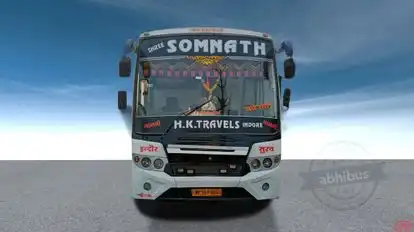 Prince Travels and Cargo Bus-Front Image