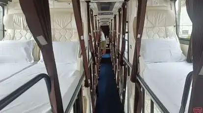 Bharathi Tours & Travels Bus-Seats layout Image
