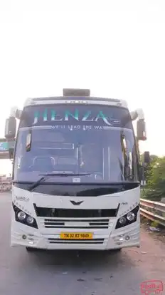 Henza Travels Bus-Front Image