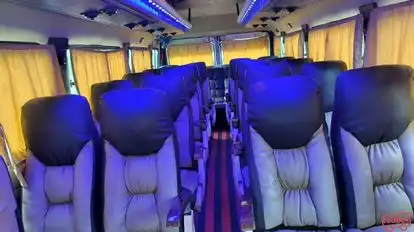 Continental Travels Bus-Seats layout Image