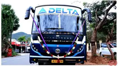 Delta Transports Pvt Ltd Bus-Front Image