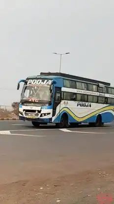 Pooja Vishal Buses Bus-Front Image