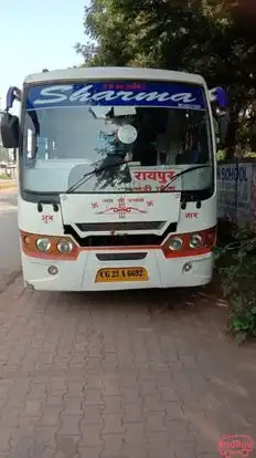 Sharma Travels Raipur Bus-Front Image