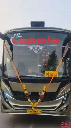 Apple Tours And Travels  Bus-Front Image