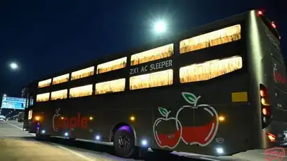 Apple Tours And Travels  Bus-Side Image