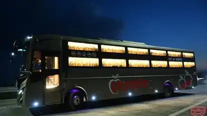 Apple Tours And Travels  Bus-Side Image