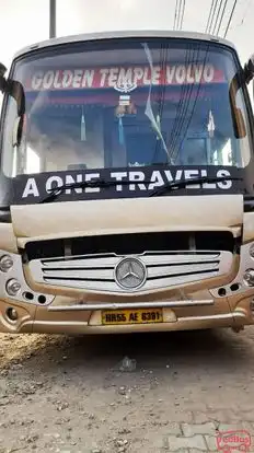 A One Travels Bus-Front Image