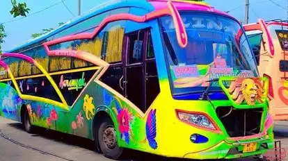 Aaranyak Travels Bus-Side Image