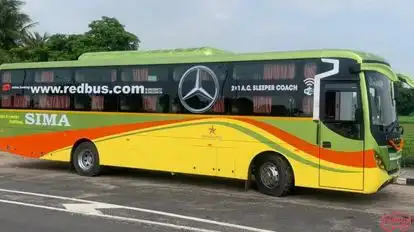 Sima Five Star Travels Bus-Side Image