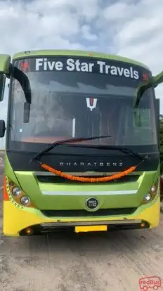 Five Star Travels Bus-Front Image