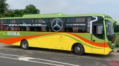 Five Star Travels Bus-Side Image