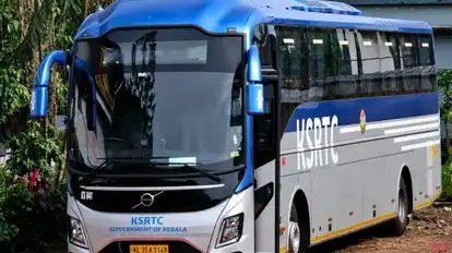 KSRTC (Kerala) Bus-Front Image