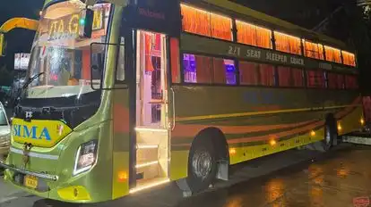 Pratyusha Travels Bus-Side Image